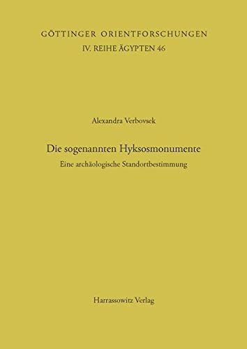 Couverture : Die sogenannten Hyksosmonumente
