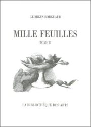 Couverture : Mille feuilles