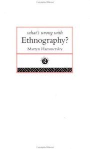 Couverture : What's wrong with ethnography?
