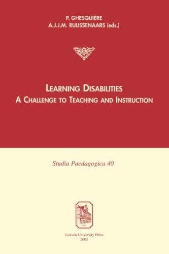 Couverture : Learning disabilities