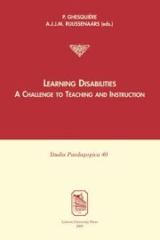 Couverture : Learning disabilities