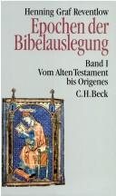 Couverture : Epochen der Bibelauslegung