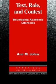 Couverture : Text, role, and context