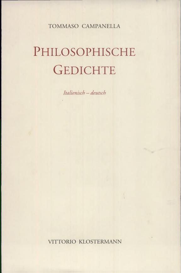 Couverture : Philosophische Gedichte