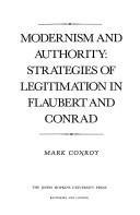 Couverture : Modernism and authority