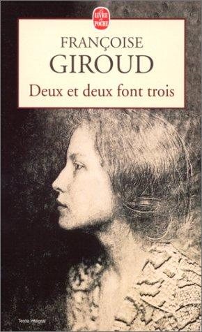 Couverture : Deux et deux font trois
