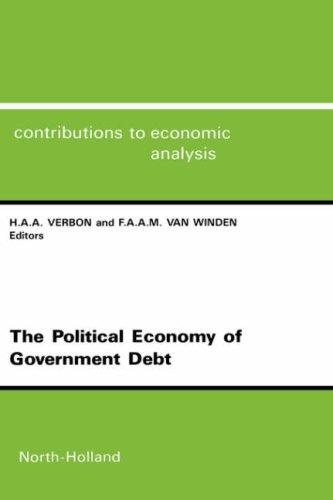 Couverture : The Political economy of government debt