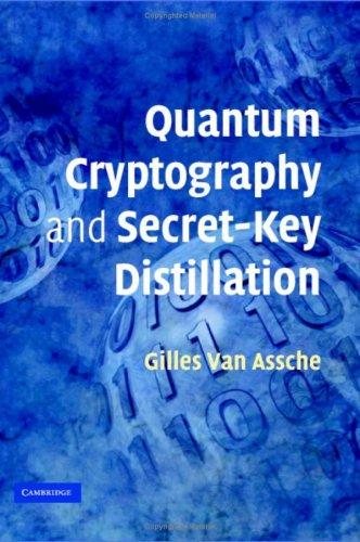 Couverture : QUANTUM CRYPTOGRAPHY AND SECRET-KEY DISTILLATION.