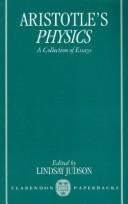 Couverture : Aristotle's Physics