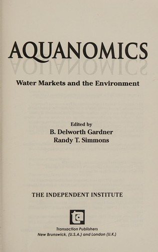 Couverture : Aquanomics