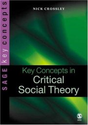 Couverture : Key concepts in critical social theory
