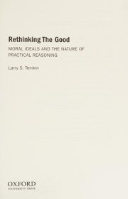 Couverture : Rethinking the good