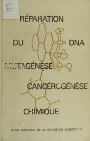 Couverture : Mécanismes d'altération et de réparation du DNA