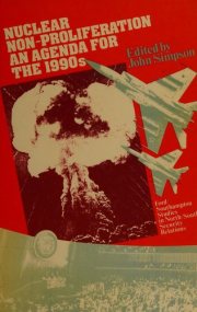 Couverture : Nuclear non-proliferation