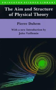 Couverture : The aim and structure of physical theory.