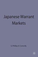 Couverture : Japanese Warrant Markets