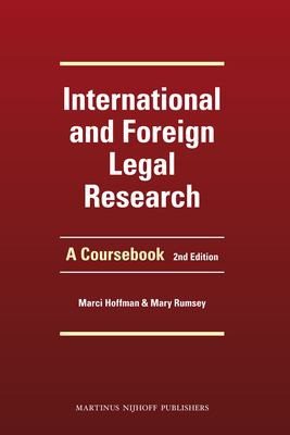 Couverture : International and Foreign Legal Research