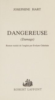 Couverture : Dangereuse
