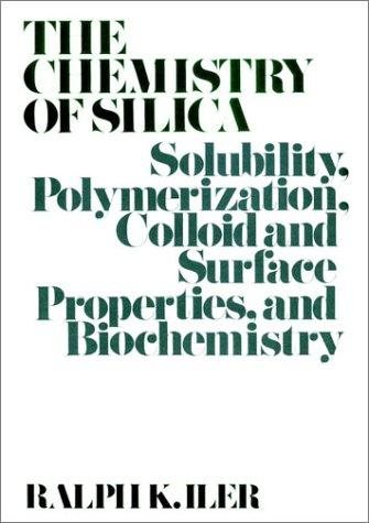 Couverture : The chemistry of silica