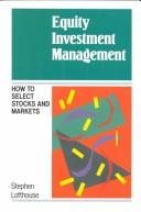 Couverture : Equity investment management