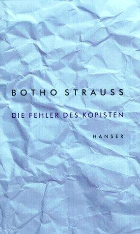 Couverture : Die Fehler des Kopisten