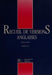 Couverture : Recueil de versions Anglais