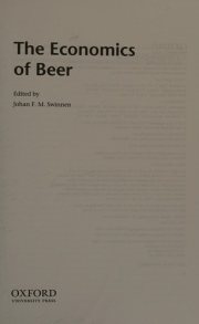 Couverture : The economics of beer