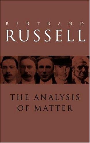 Couverture : Analysis of Matter