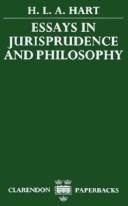 Couverture : Essays in jurisprudence and philosophy