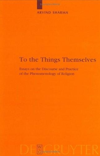 Couverture : To the Things Themselves