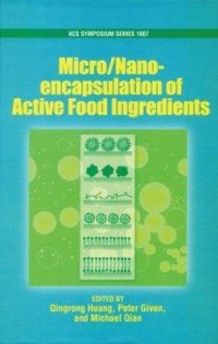 Couverture : Micro/nanoencapsulation of active food ingredients