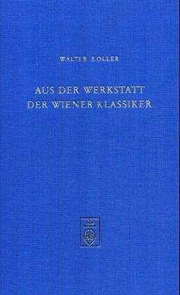 Couverture : Aus der Werkstatt der Wiener Klassiker