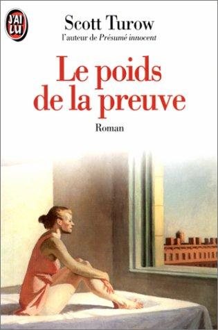 Couverture : Le poids de la preuve