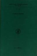 Couverture : Corpus Cultus Iovis Sabazii - Ccis