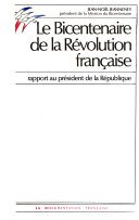 Couverture : Le Bicentenaire de la Révolution française