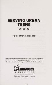 Couverture : Serving urban teens