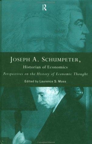 Couverture : Joseph A. Schumpeter historian of economic