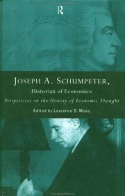 Couverture : Joseph A. Schumpeter historian of economic
