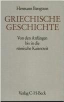 Couverture : Griechische Geschichte von den Anfängen bis in die römische Kaiserzeit