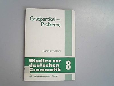 Couverture : Gradpartikel-Probleme