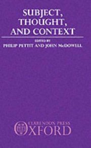 Couverture : Subject, thought, and context