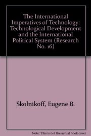 Couverture : The international imperatives of technology