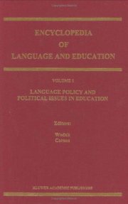 Couverture : Language policy and political issues in education