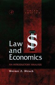 Couverture : Law and economics