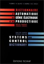 Couverture : Dictionnaire d'automatique de génie électrique et de productique