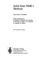 Couverture : Solid state NMR