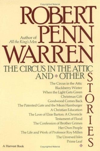 Couverture : The circus in the attic, and other stories