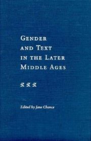 Couverture : Gender And Text In The Later Middle Ages
