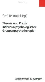 Couverture : Theorie und Praxis individualpsychologischer Gruppenpsychotherapie