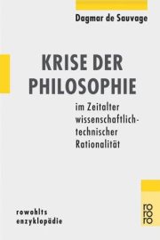 Couverture : Krise der Philosophie im Zeitalter wissenschaftlich-technischer Rationalität.